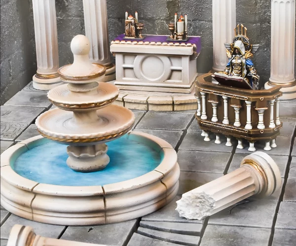 Temple Fantasy Wargaming Terrain