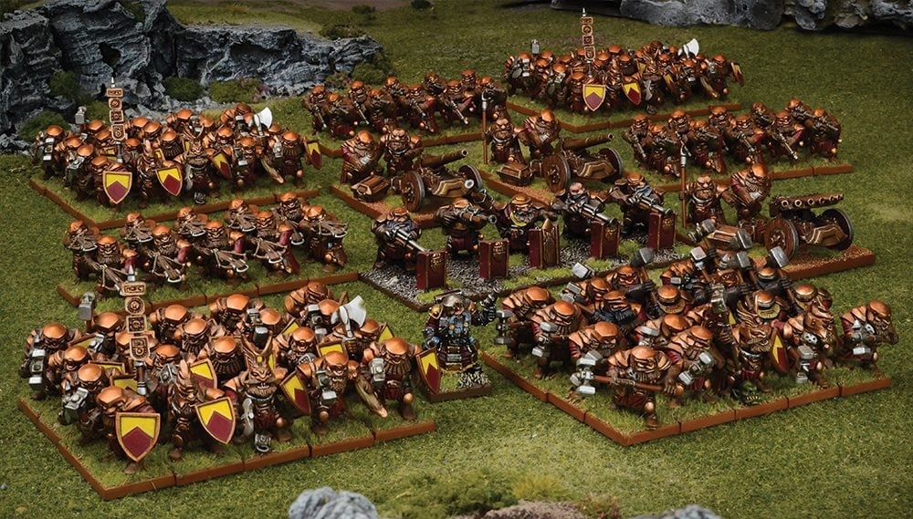 Dwarf Mega Army Colour Shot