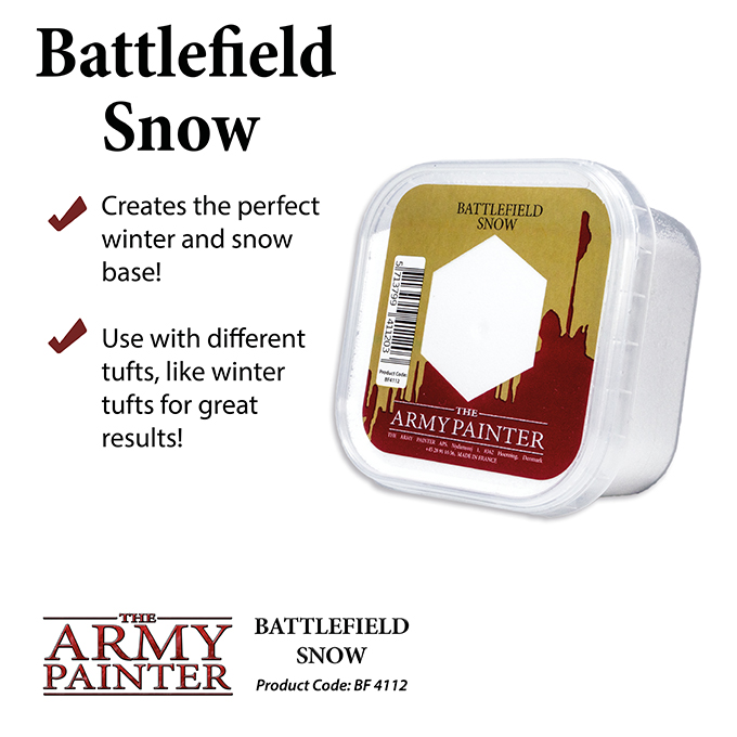 Army Painter Battlefields Snow