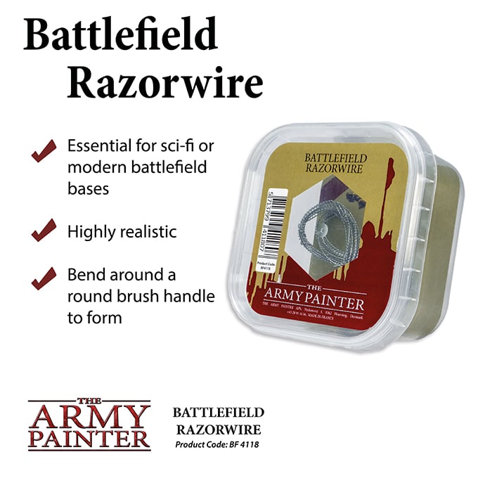 Army Painter Battlefields Razor Wire 2016