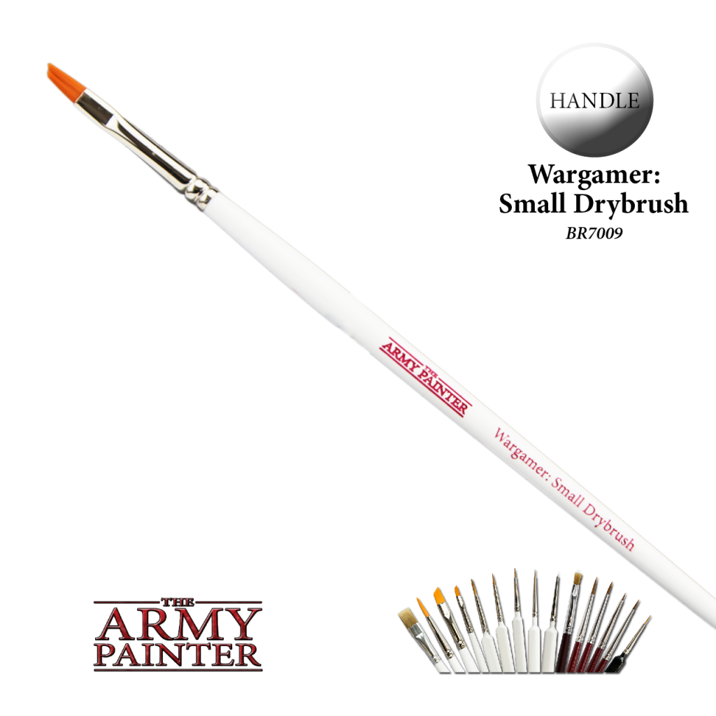 Army Painter Wargamer Brush Small Drybrush Gallery Image 1 Army Painter Wargamer Brush Small Drybrush Gallery Image 1