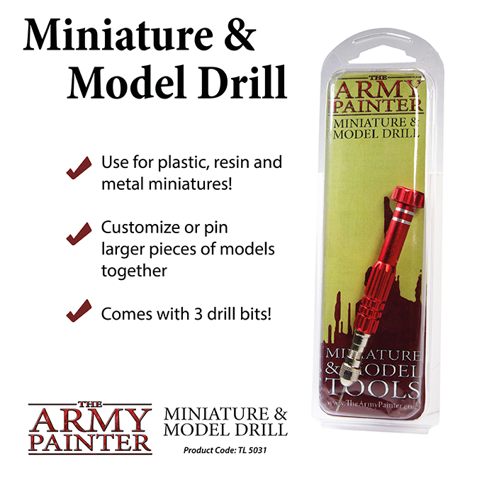 Army Painter Tool Miniature and Model Drill Army Painter Tool Miniature and Model Drill