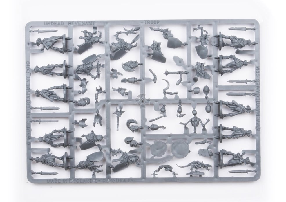 Plastic Frame Undead Revenant Troop (Mantic Direct) Plastic Frame Undead Revenant Troop (Mantic Direct)