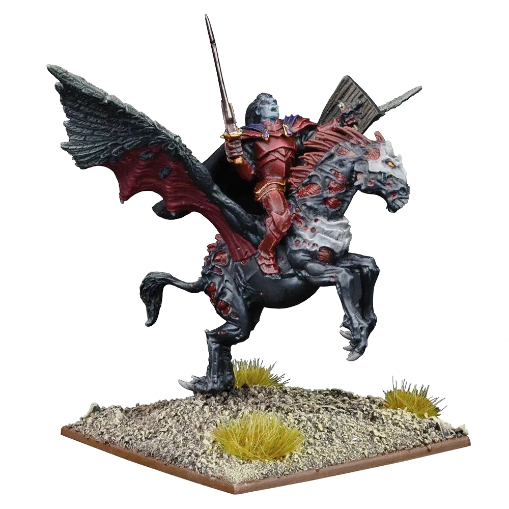 Undead Vampire on Undead Pegasus