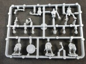 Plastic Frame Undead Zombies