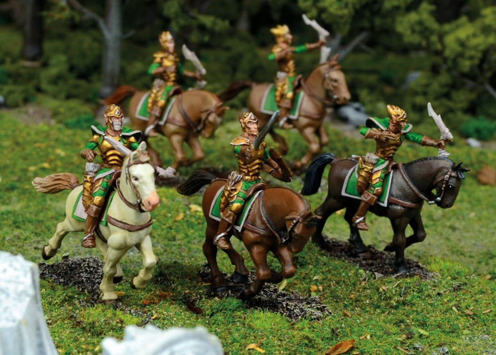 Elf Silverbreeze Cavalry Troop Mantic Games Kings of War