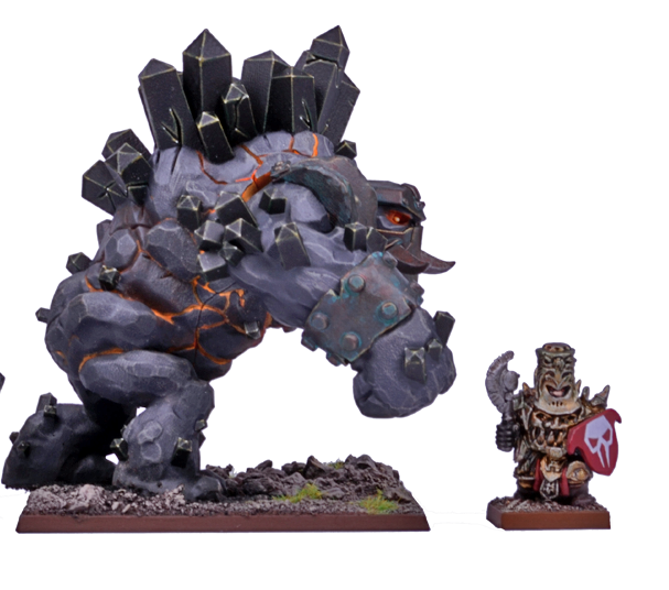 Abyssal Dwarf Greater Obsidian Golem Gallery Image 2