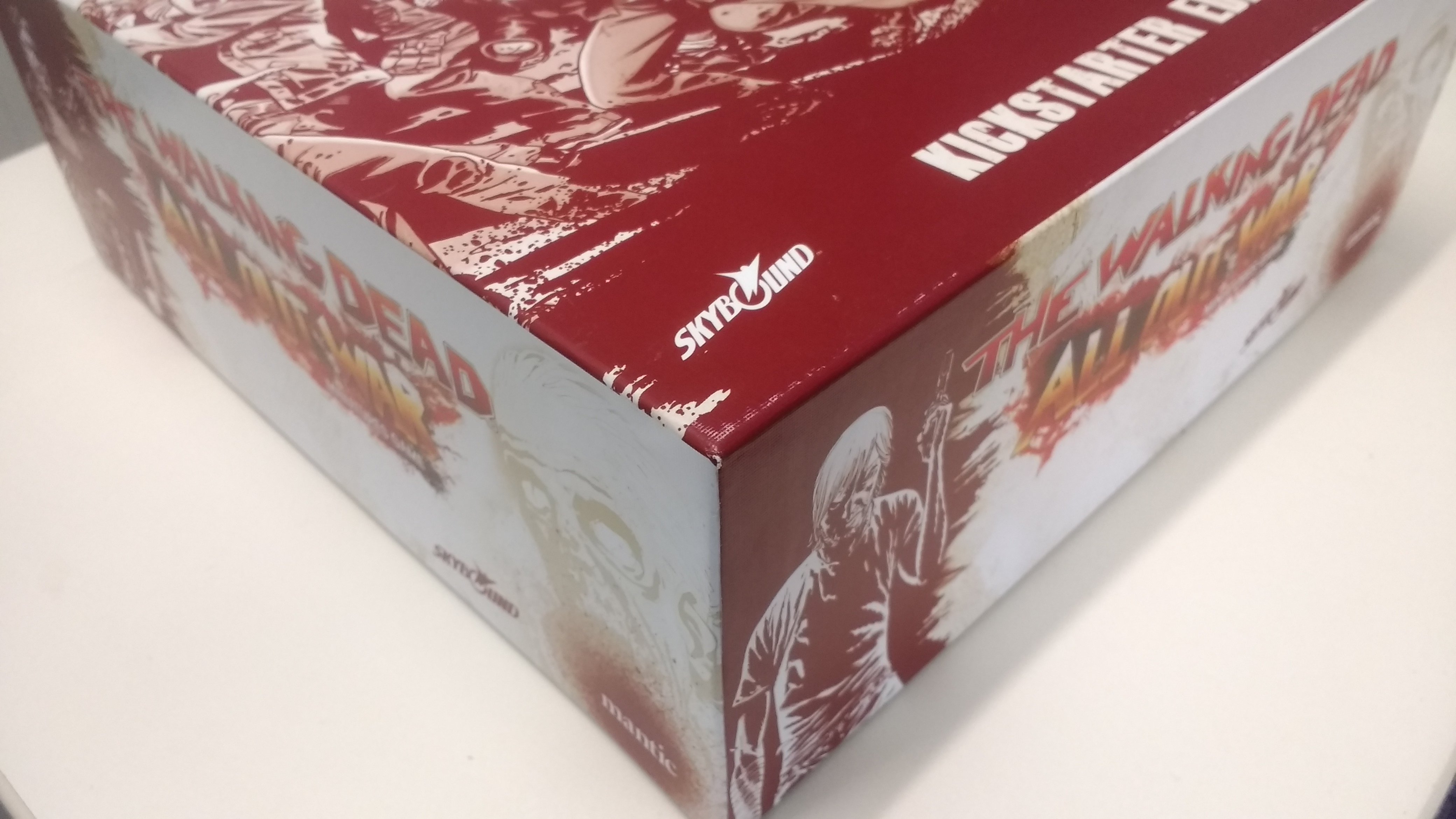 THE Walking Dead guerra totale Kickstarter edizione esclusiva TWD Box Set Mantic 