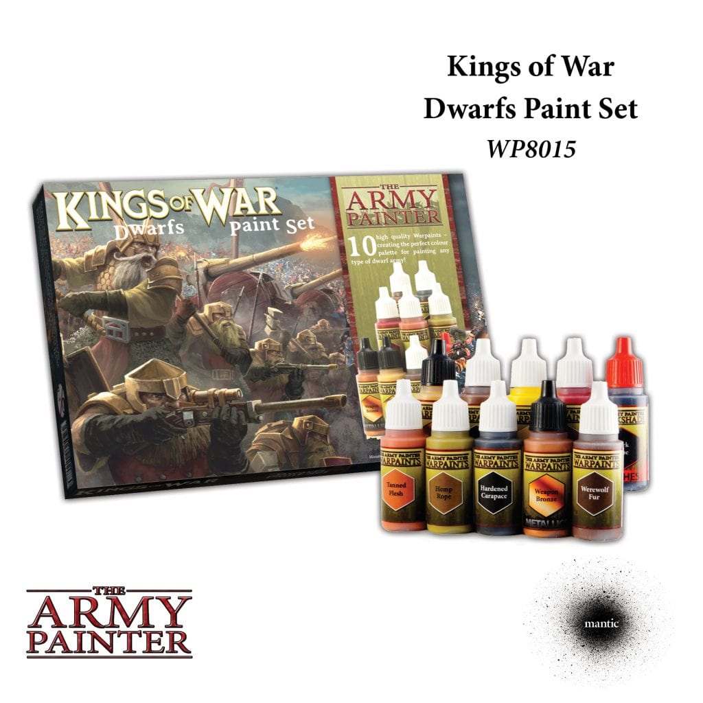 Kings of War Paint Sets Mantic Games