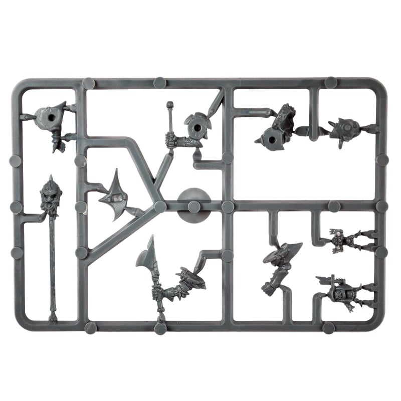 Plastic Frame Orc Command Plastic Frame Orc Command