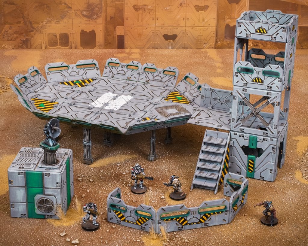 Sci-Fi Terrain: Landing Zone Sci-Fi Terrain: Landing Zone