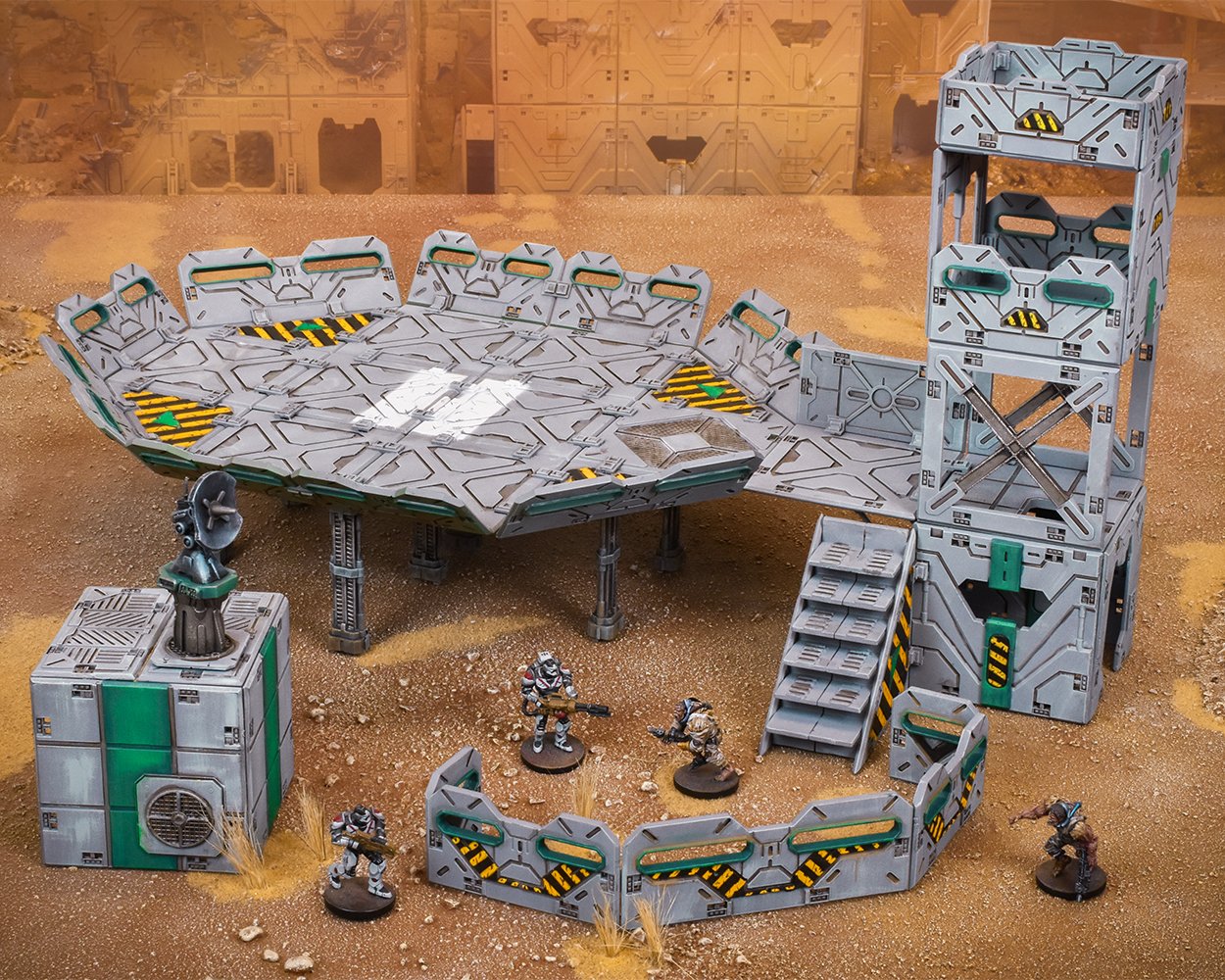 Sci-Fi Terrain: Landing Zone