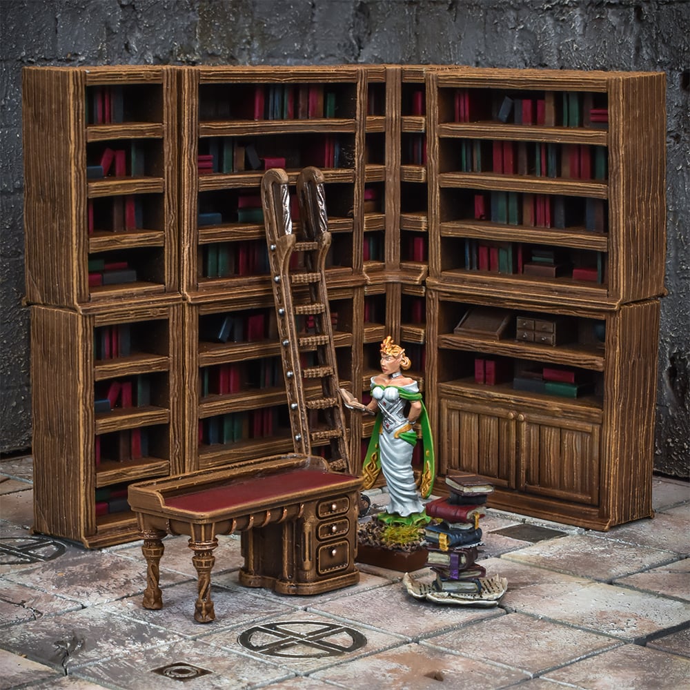 Fantasy Miniatures: Library Fantasy Miniatures: Library Colour Shot