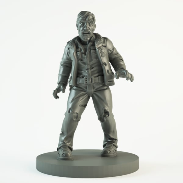 1/16 Resin Figure Model Kit Rick The Walking Dead Survivor Unpainted Unassambled 