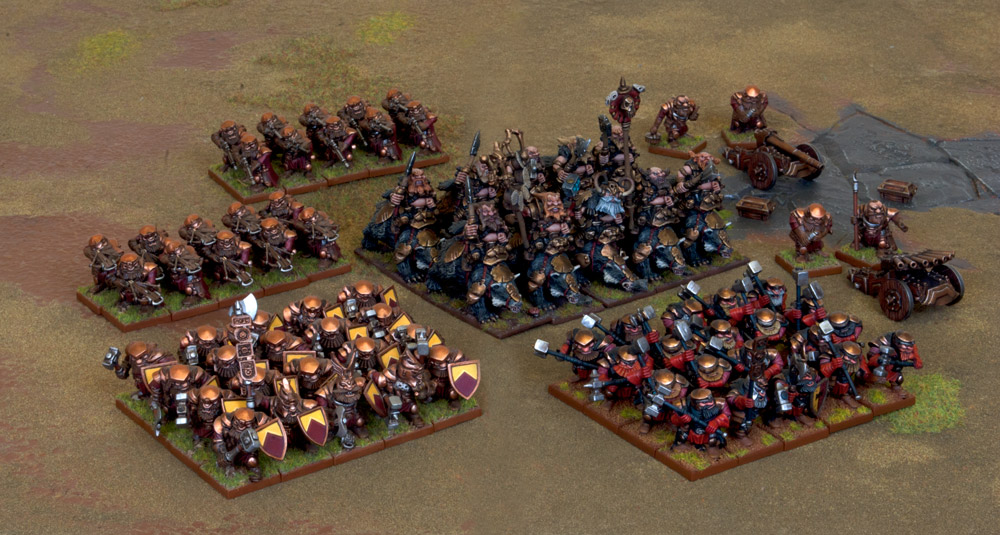 Kings of War Mantic Games Warhammer Regiment Dwarf Shield Breakers Sprues 