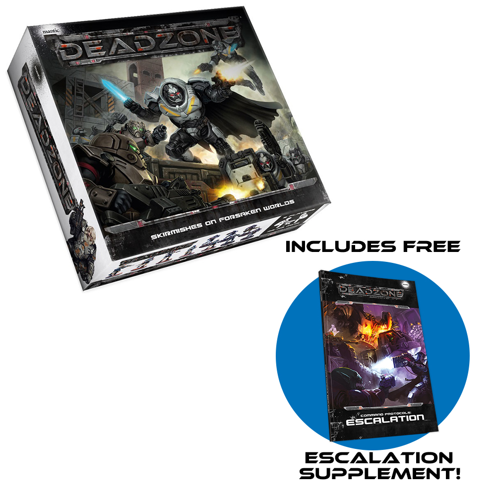Deadzone 2nd Edition Starter with FREE Escalation supplement Deadzone 2nd Edition Starter with FREE Escalation supplement