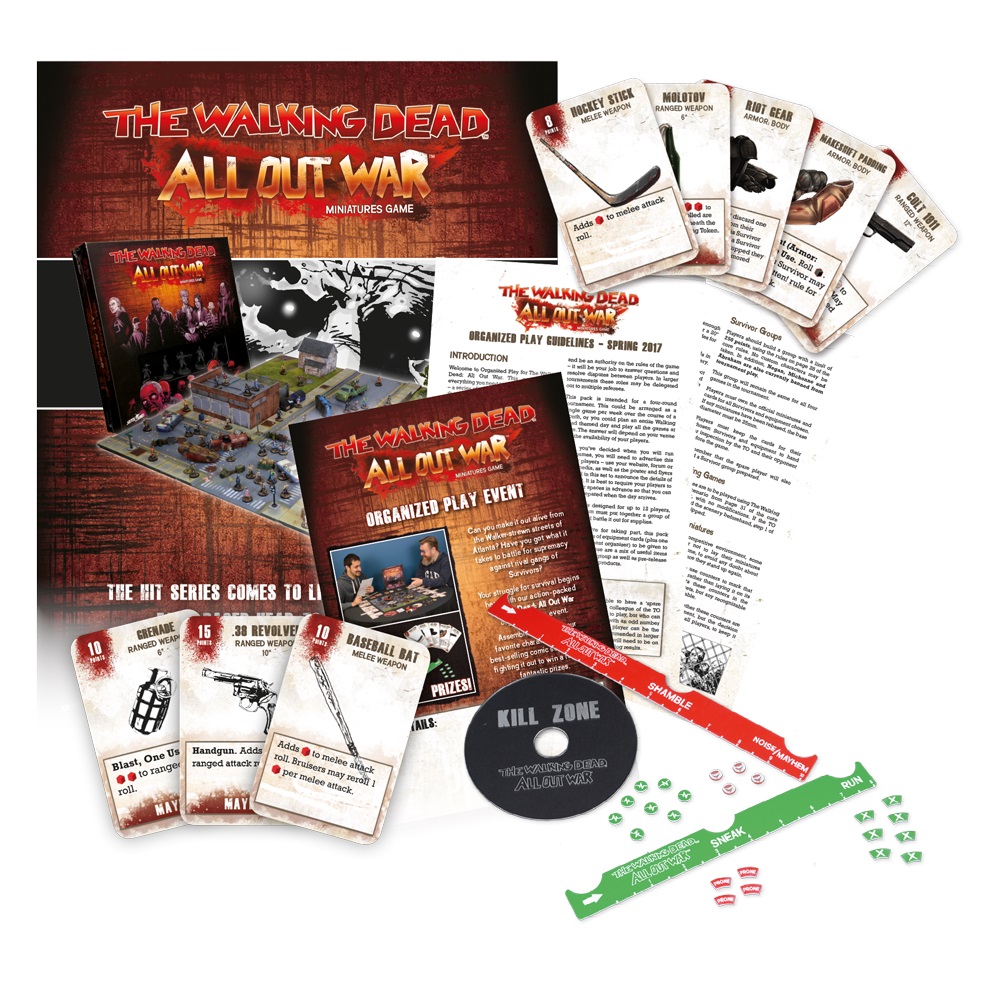 The Walking Dead: All Out War Organized Play Kit