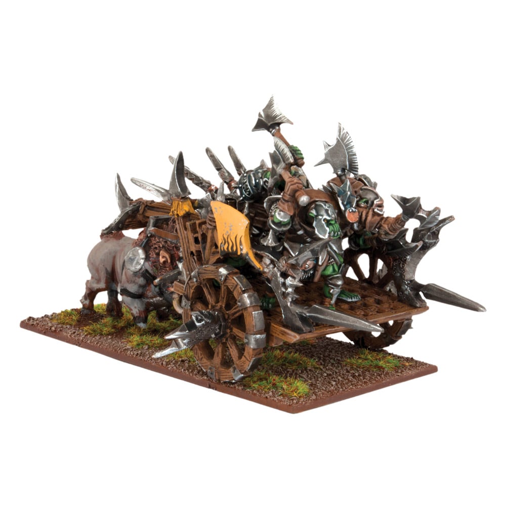 orc fight wagon isolated orc fight wagon isolated