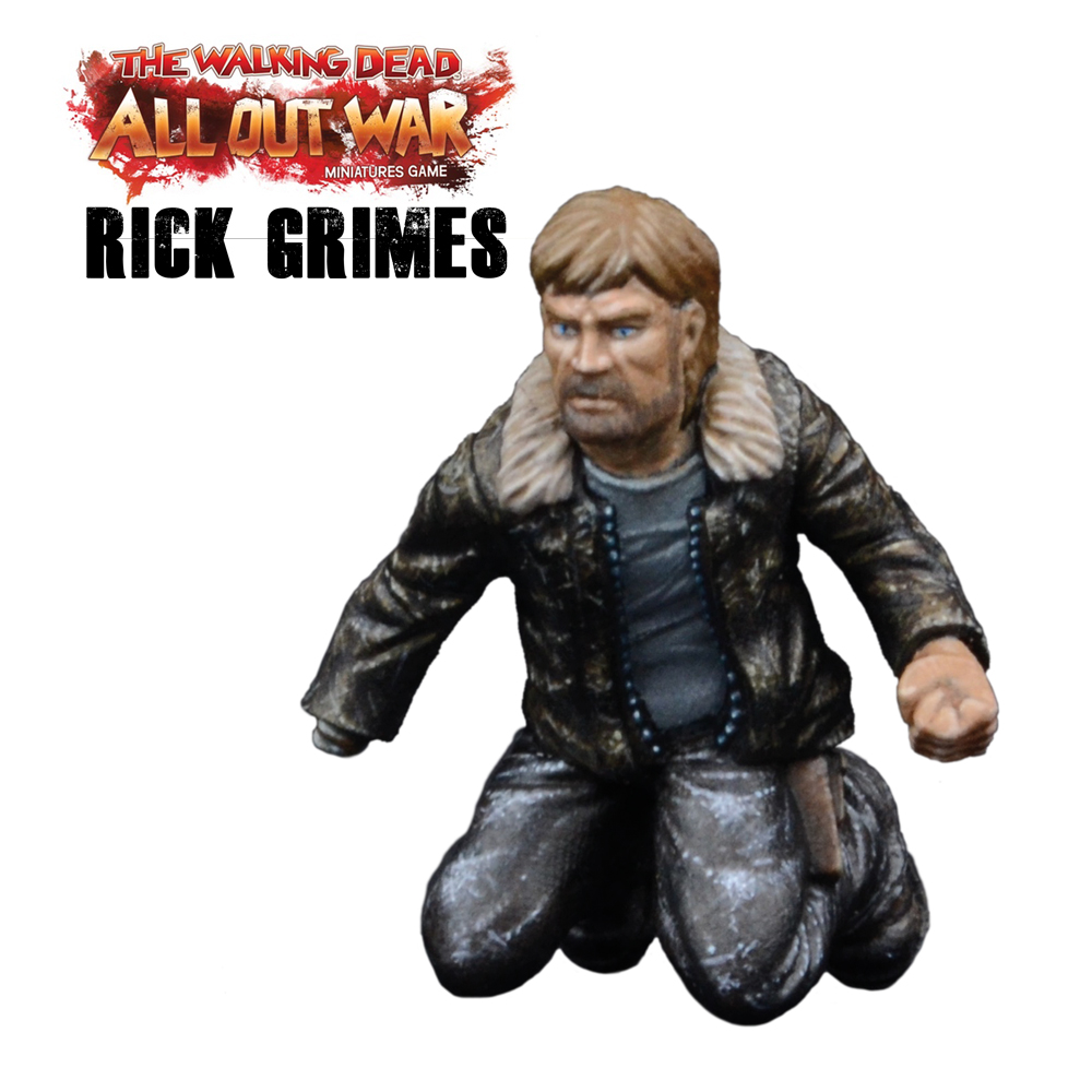 Negan Eeny Meeny Miny Moe Diorama A Closer Look Mantic Games