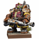 va dwarf flame priest isolated