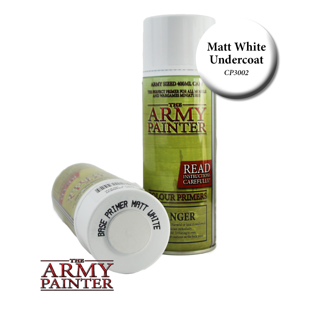 Army Painter Base Primer Matt White Army Painter Base Primer Matt White