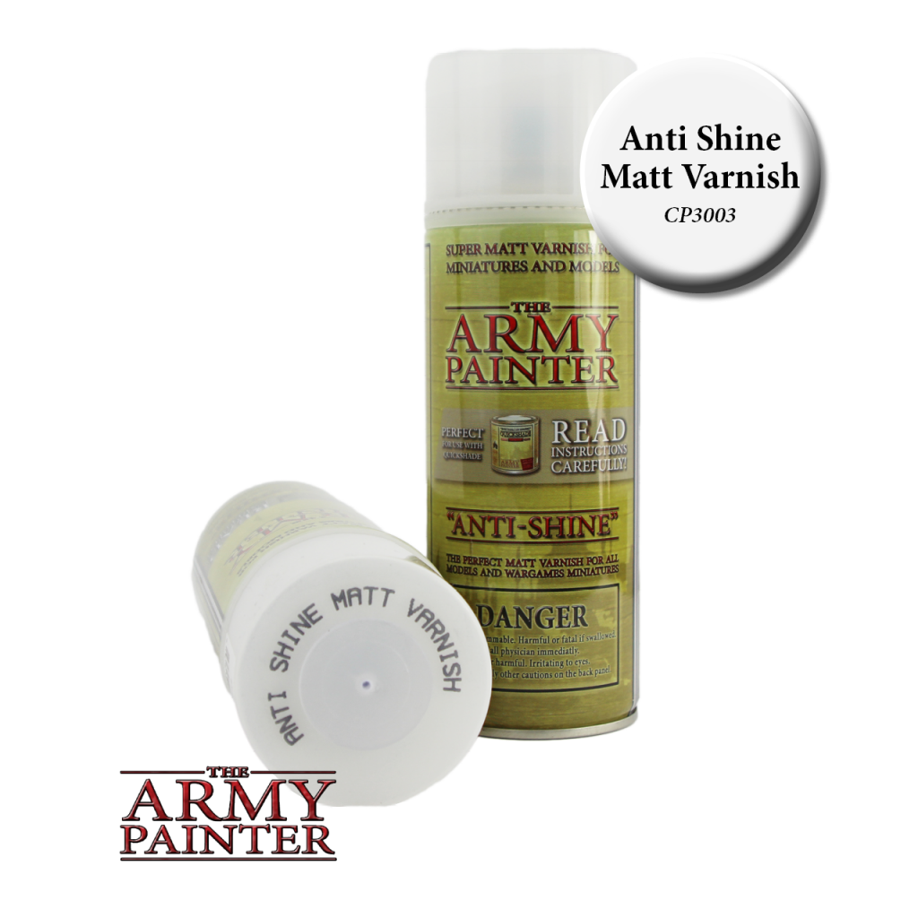 Army Painter Base Primer AntiShine Matt Varnish