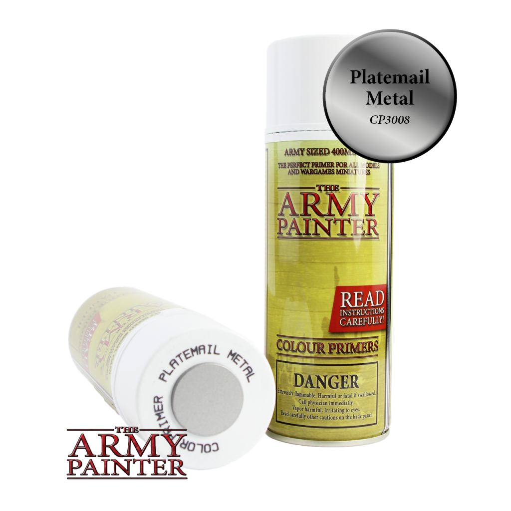 Army Painter Colour Primer Plate Mail Metal Army Painter Colour Primer Plate Mail Metal