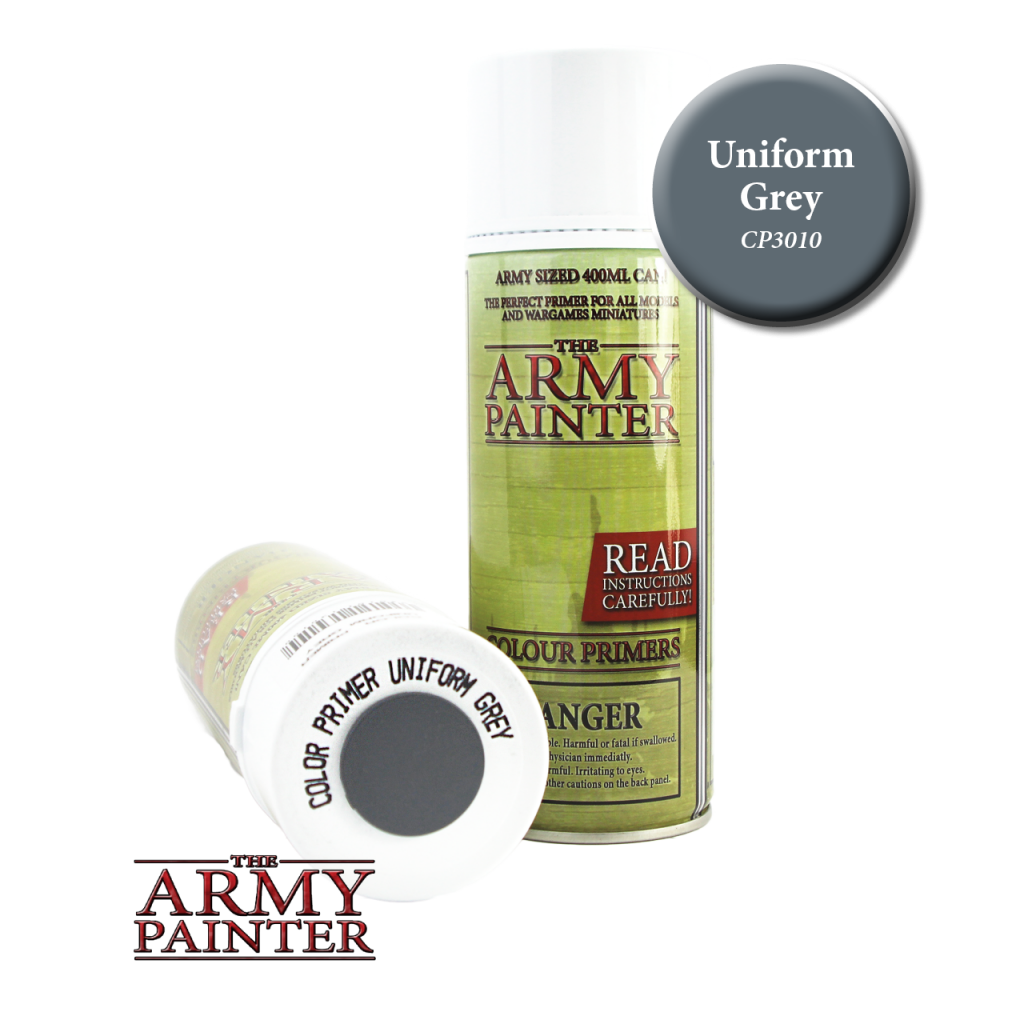 Army Painter Colour Primer Uniform Grey Gallery Image 1