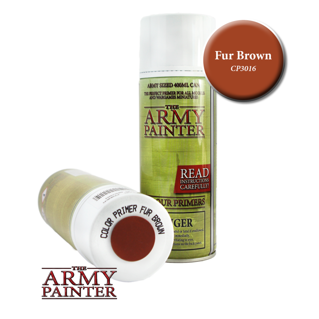 Army Painter Colour Primer Fur Brown Army Painter Colour Primer Fur Brown