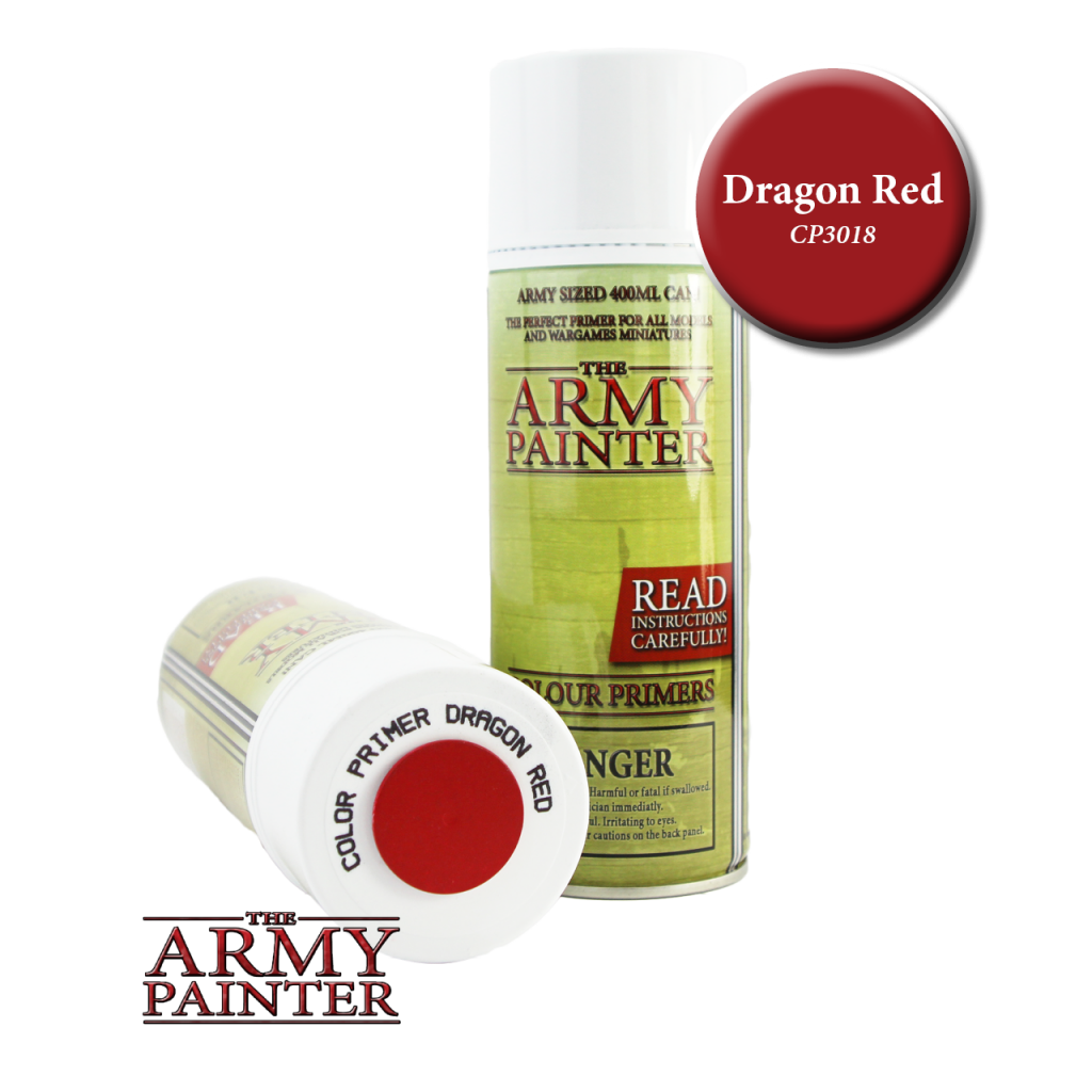 Army Painter Colour Primer Dragon Red Army Painter Colour Primer Dragon Red