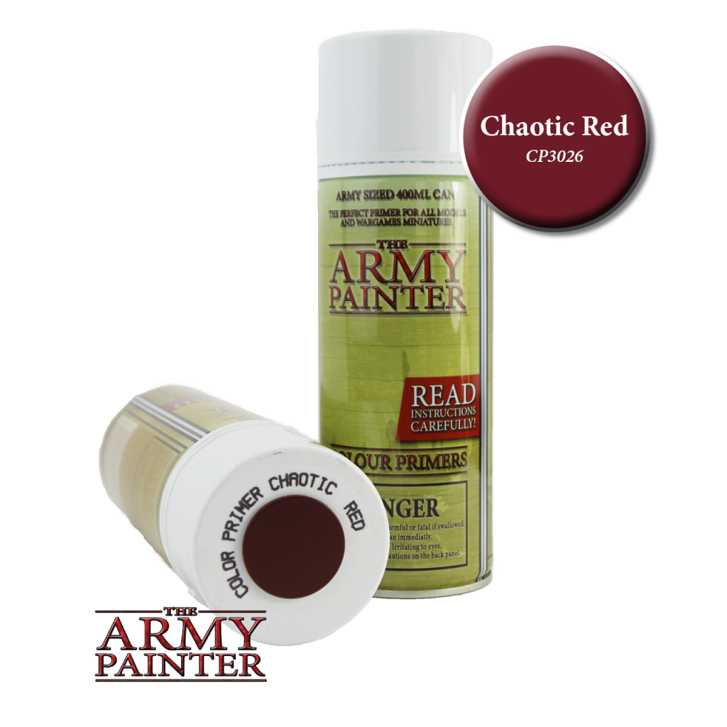 Army Painter Colour Primer Chaotic Red Army Painter Colour Primer Chaotic Red
