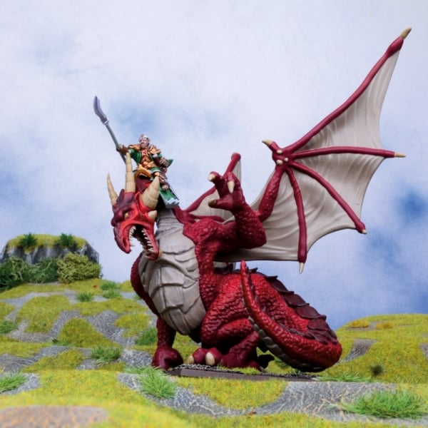 Elf Dragon Kindred Lord on Dragon