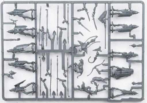 elf spearmen command sprue