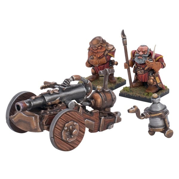 Dwarves Flame Cannon 0 3/8in Warmaster
