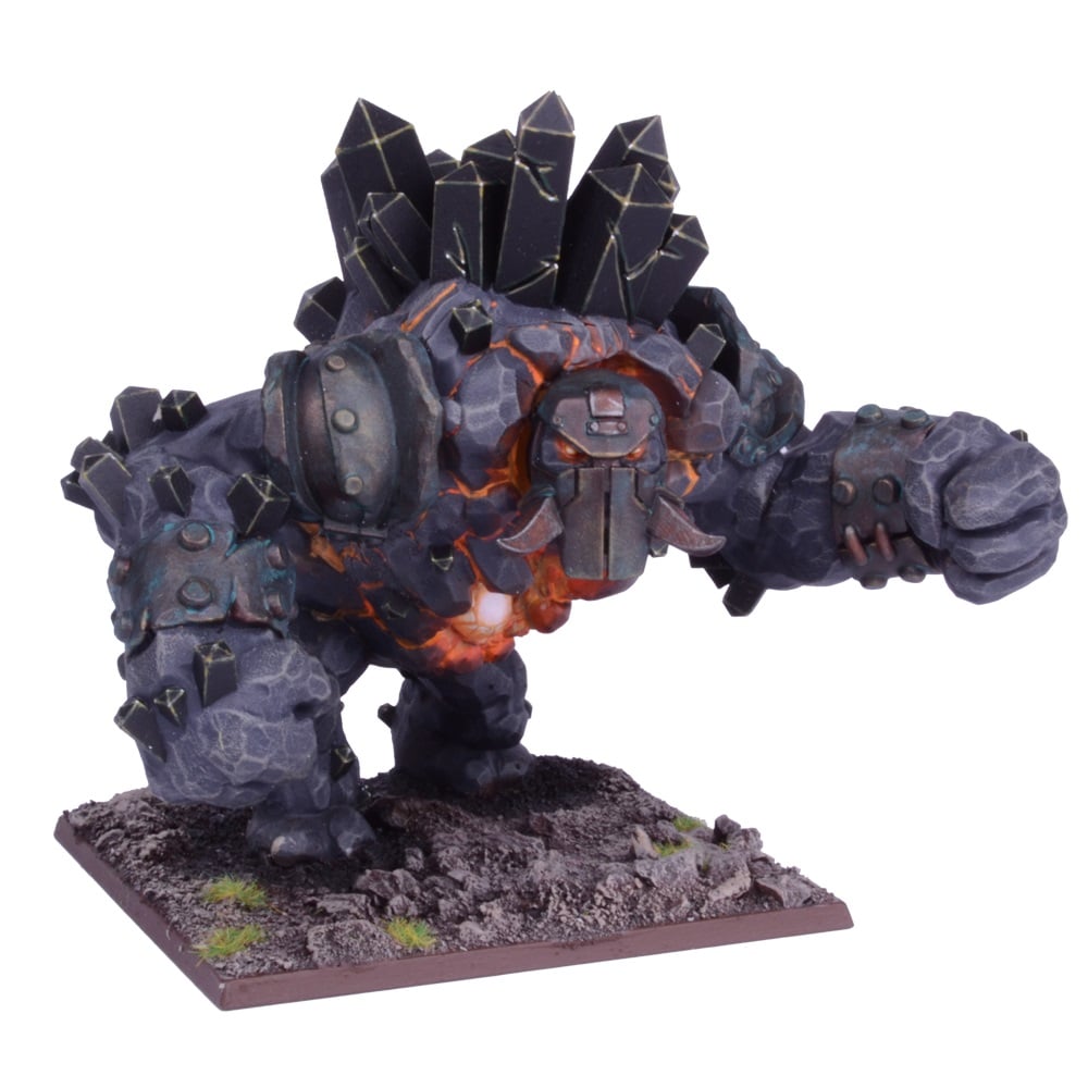 Abyssal Dwarf Greater Obsidian Golem Gallery Image 4