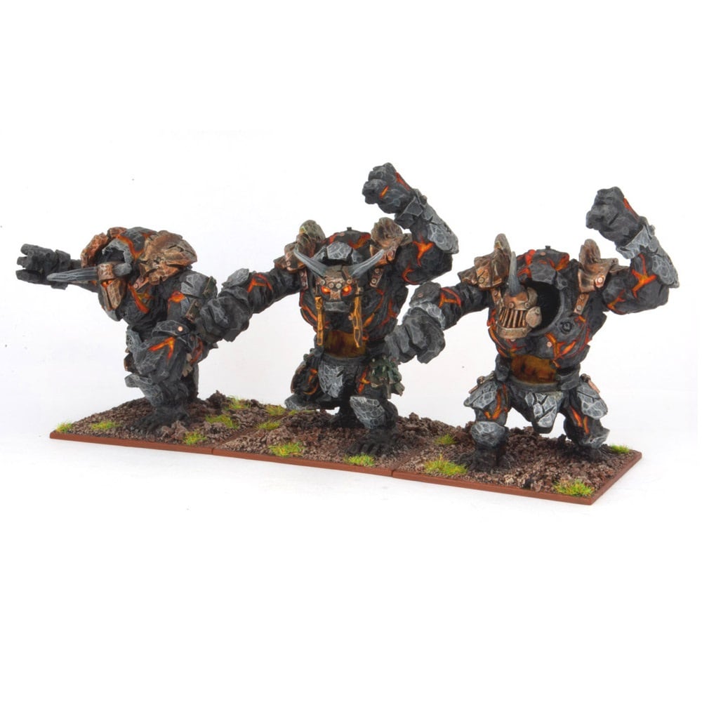 Abyssal Dwarf Lesser Obsidian Golems Gallery Image 2