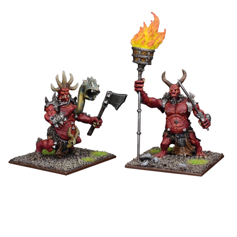 FORCES OF THE ABYSS MOLOCH REGIMENTS KINGS OF WAR MANTIC GAMES 