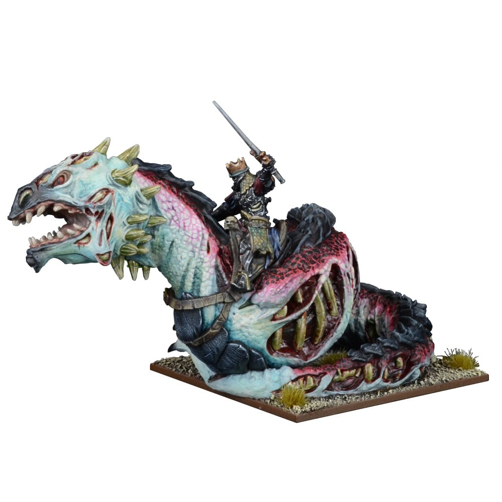 Undead Revenant King on Undead Great Wyrm Undead Revenant King on Undead Great Wyrm