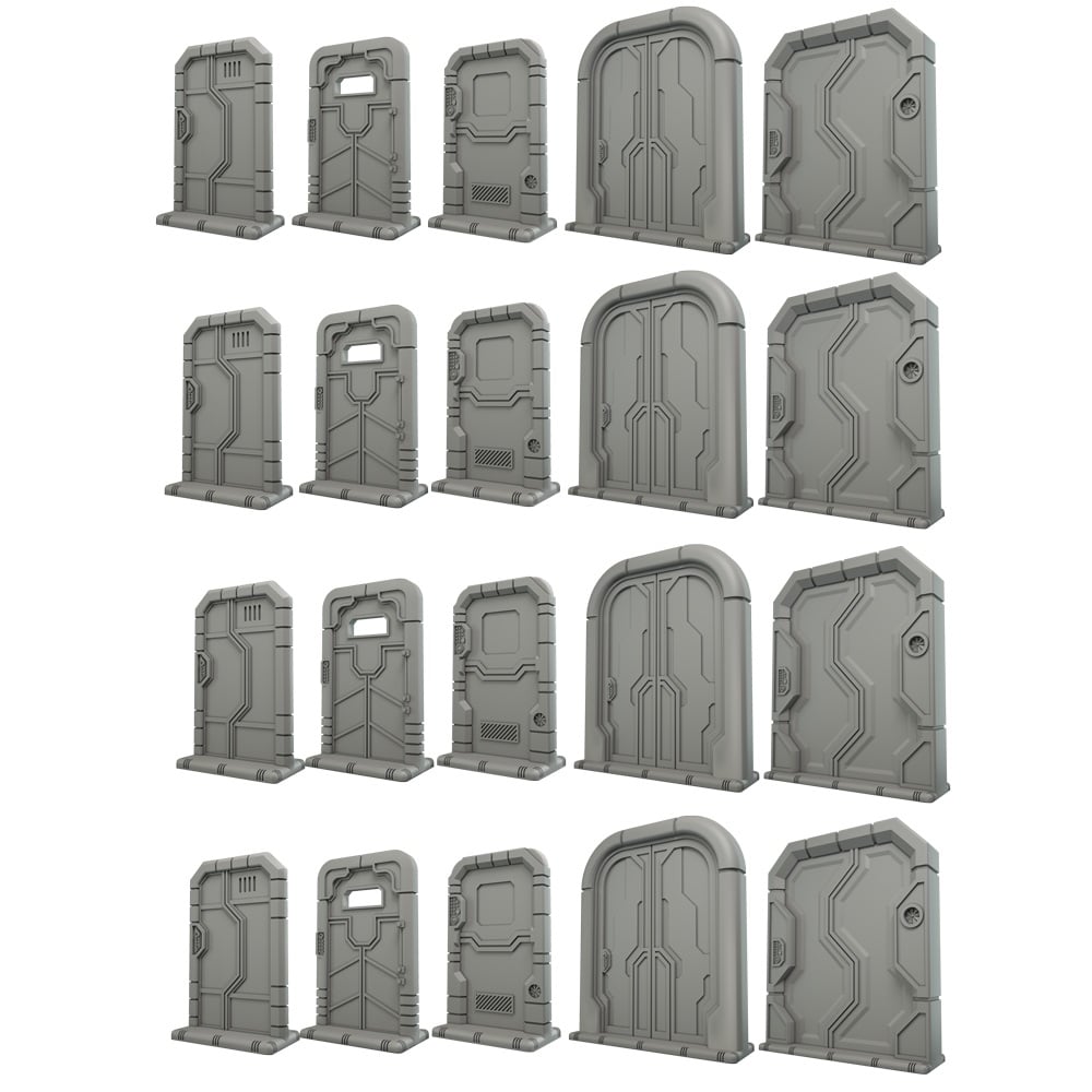 Sci-Fi Terrain: Doors Sci-Fi Terrain: Doors