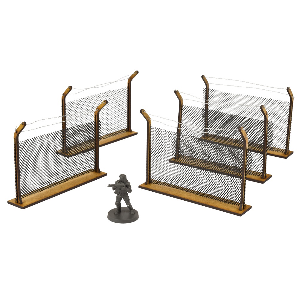 Chain Link Fences Scenery Set – DISCONTINUED Chain Link Fences Scenery Set – DISCONTINUED