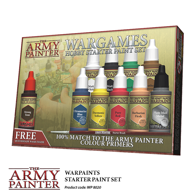 Army Painter Warpaints Starter Paint Set 2017