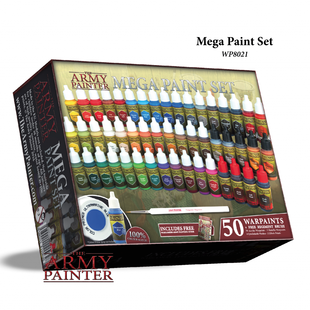 Army Painter Warpaints Mega Paint Set 2017 Army Painter Warpaints Mega Paint Set 2017