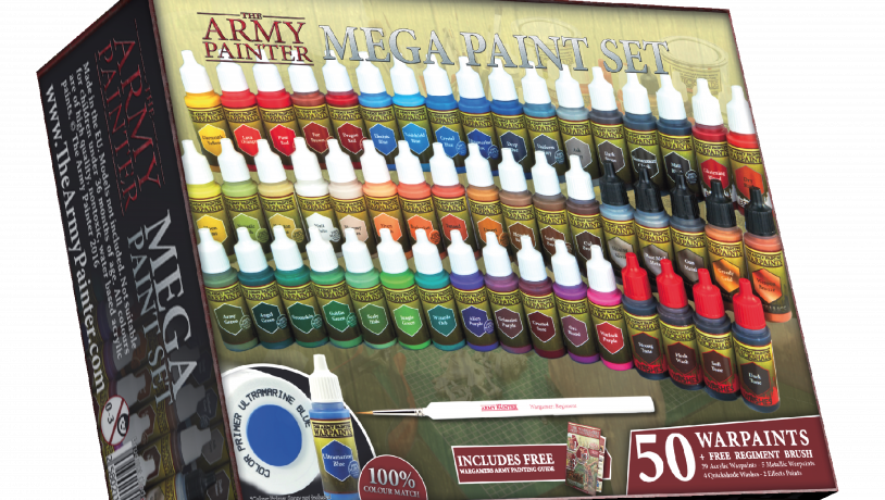 Army Painter Warpaints Mega Paint Set 2017 Mantic Games