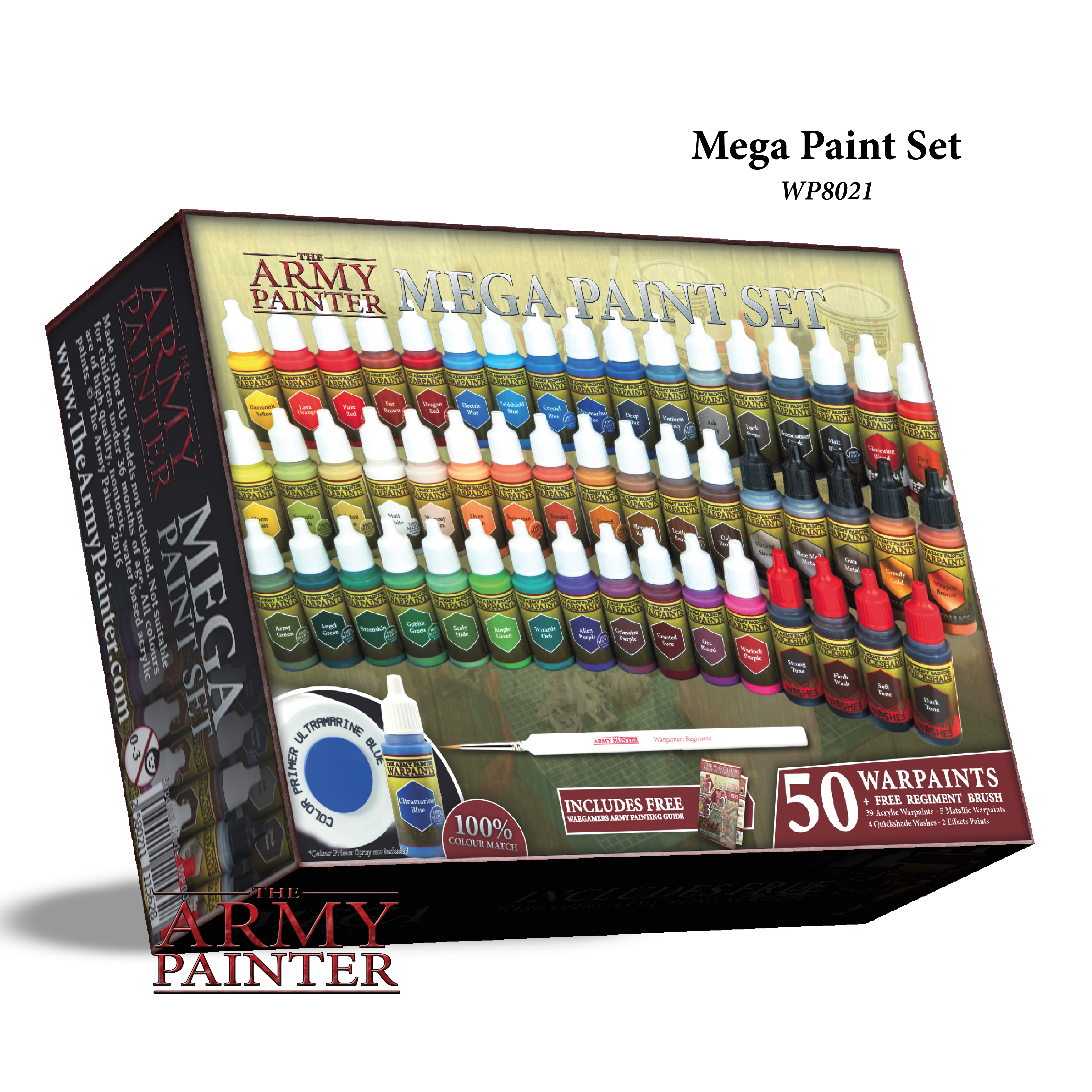 Army Painter Warpaints Mega Paint Set 2017 Mantic Games
