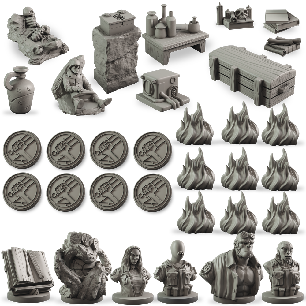 Hellboy: The Board Game – Counter Upgrade Set Hellboy: The Board Game – Counter Upgrade Set