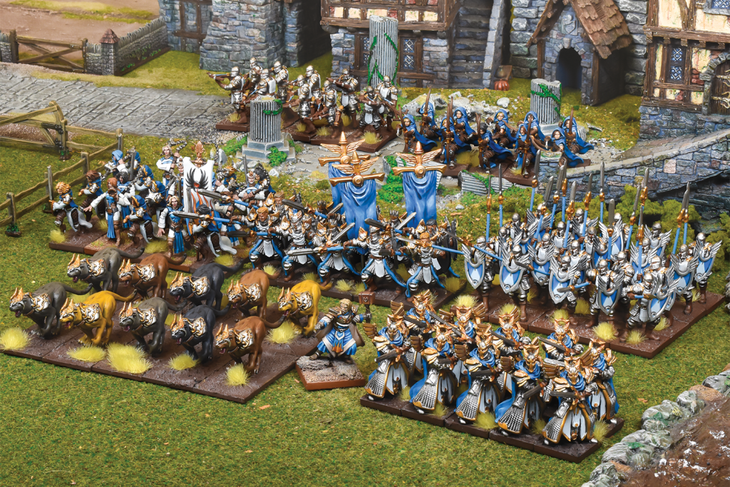 Kings of War Elves Scout Patrol MINT Mantic 