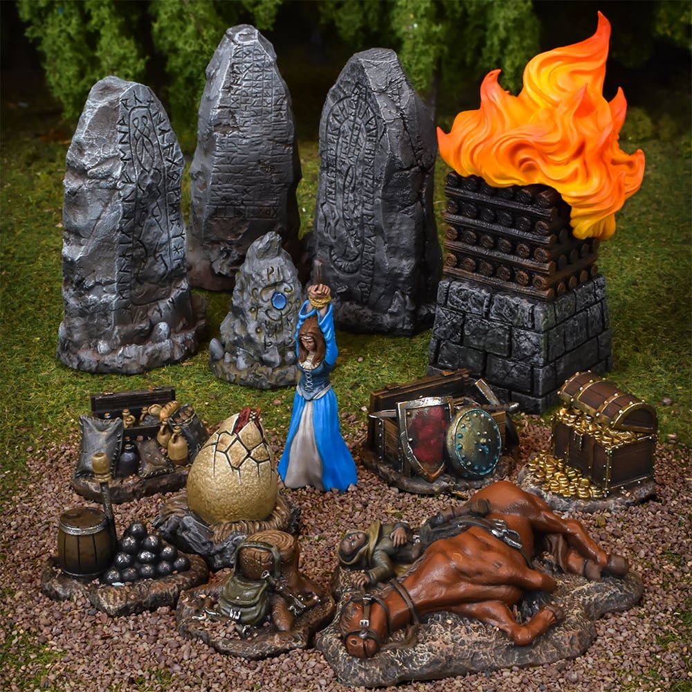 Fantasy Terrain: Battlefield Objectives Fantasy Terrain: Battlefield Objectives Colour Shot