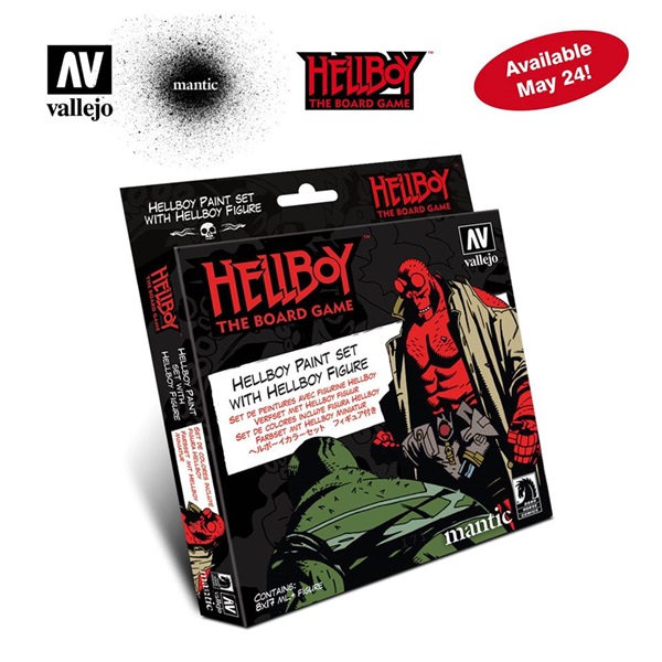 Vallejo Hellboy Paint Set (DISCONTINUED) Vallejo Hellboy Paint Set (DISCONTINUED)