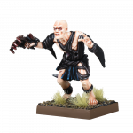 van undead ghoul with claw isolated web