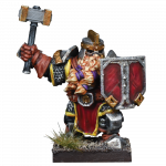 van dwarf reinforcements ironclad with hammer isolated web